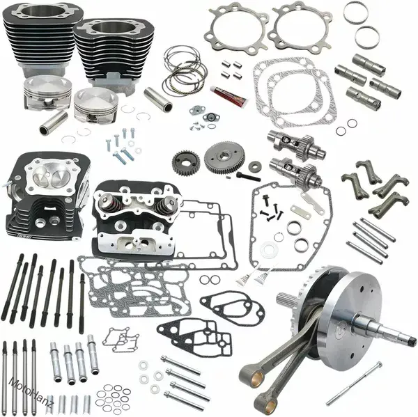 Hot Set Up 124" kit na Harley Davidson Twin Cam 01-06